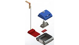 inductive charge pool robots