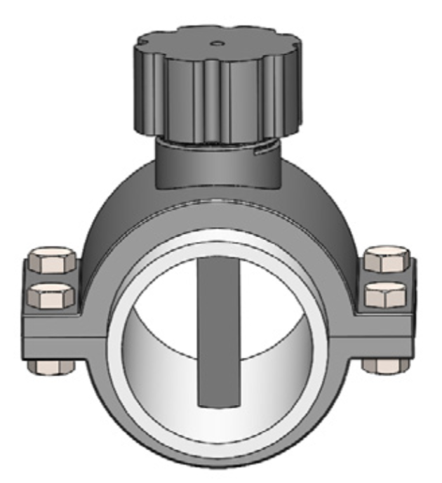 Logo for the FlowTec for Senior Design 2024.